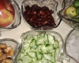 A picture of step 2 of Healthy chana chaat.