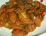 Foto langkah ke 7 dari resep Sosis saus tiram.