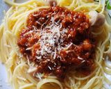 Foto langkah ke 3 dari resep Spagheti bolognese.