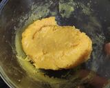 A picture of step 8 of Cute Little "mango Sev Burfi short Bread Tart".