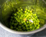 A picture of step 2 of Peas (Matar)Puri.