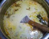 A picture of step 4 of Vegetable Kadhi.
