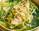 A picture of step 3 of Steamed Basa With Spring Onions & Garlic.