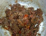 A picture of step 4 of Matoke in groundnut sauce.