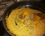 A picture of step 2 of Smoked Paneer with Curry.