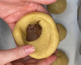 Foto del paso 5 de la receta: Cookies rellenas de Nutella en Airfryer (Halloween)