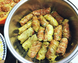 Foto del paso 9 de la receta: Enrollados de col encurtido con relleno de arroz y carne Rumania