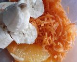 Foto del paso 1 de la receta: Smoothie de zanahoria, naranja y jengibre🥕