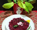 A picture of step 3 of Beetroot Poriyal.