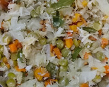 கோஸ் கேரட் பட்டாணி பொரியல் ரெசிபி ஸ்டேப் 4 புகைப்படம்