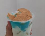 Foto langkah ke 6 dari resep Sky Blue Ice Topping Regal.