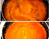 A picture of step 3 of Tomato Coconut Burfi.