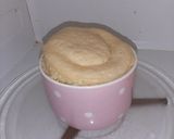 Foto del paso 4 de la receta: Mug cake o bizcochuelo en taza de vainilla