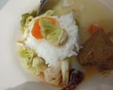 Foto langkah ke 8 dari resep Sayur sop no gultep minyak santan.