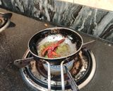 A picture of step 4 of Coconut peanut chutney.