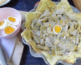 Foto del paso 2 de la receta: Pastel crujiente de pan de maíz con alcachofas