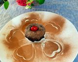 A picture of step 8 of Steamed chocolava cake.