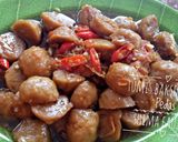 Foto langkah ke 6 dari resep Tumis Baso/Bakso Bumbu Pedas.