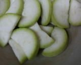 A picture of step 1 of Bottle gourd & Ridge gourd pickle.