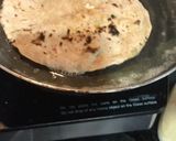 A picture of step 1 of Leftover Roti Tawa Pizza 🍕.