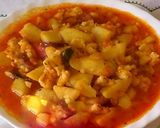 Paprikás krumpli, pikánsan ízesítve Kata módra recept fázis 3 fotója