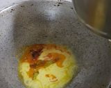 A picture of step 2 of Kadhi pakoda my style.