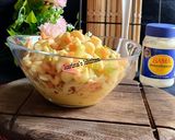 A picture of step 2 of Creamy Macaroni salad.