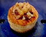 Foto del paso 4 de la receta: Volovanes de coliflor frita con champiñones