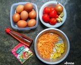 Foto langkah ke 1 dari resep Telur Ceplok Asam Manis.