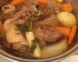 Húsleves kakasból recept fázis 1 fotója