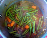 Foto del paso 10 de la receta: Ternera en salsa de ras el hanout con judías verdes y zanahorias