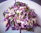 Foto del paso 5 de la receta: Ensalada de col lombarda con mozzarella y manzana