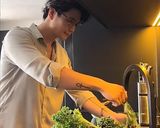 Hình bước làm 1 của món Salad Củ Dền