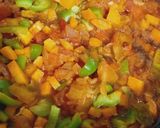 पाव भाजी पिज़्ज़ा (Pav bhaji pizza recipe in Hindi) रेसिपी चरण 5 फोटो
