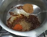 A picture of step 4 of Red beans curry.
