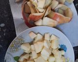 Mézes almás muffin recept fázis 2 fotója