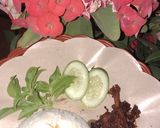 Foto langkah ke 7 dari resep Nasi Bebek Madura Bumbu Hitam.