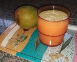 A picture of step 1 of Mango lassi.