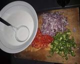 A picture of step 1 of Uttapam.