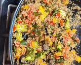 A picture of step 7 of Quinoa Salad...A Warm Salad For Chilli Days.