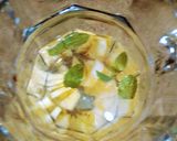 A picture of step 3 of Pineapple Water.