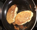A picture of step 3 of Nigerian flat bread (gurasa).