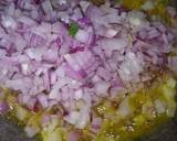 (Brinjal)Baigan ka Bharta in Green Onions recipe step 3 photo