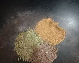 A picture of step 1 of Alu ki sabji.