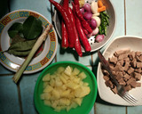 Foto langkah ke 2 dari resep Sambal goreng hati sapi&kentang.