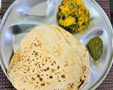 A picture of step 6 of Kaddu/Pumpkin Sabji with Paratha 😋😋.