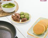 Foto del paso 10 de la receta: Dorayakis de té matcha y chocolate (Pastelillos de Doraemon)