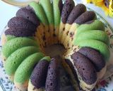 Foto langkah ke 9 dari resep Bolu Marmer 3 Warna.