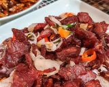 Foto langkah ke 5 dari resep Se'i Sapi Sambal Matah Asli Kupang #masakanindo 🇮🇩.