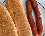Φωτογραφία βήματος 2 της συνταγής Hot dog με λουκάνικο και καρότο